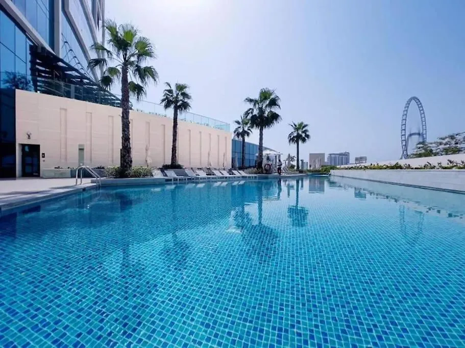 Beachfront Bliss 2Br Dubai Eye & Full Sea View At The Address Beach By Aya Boutique