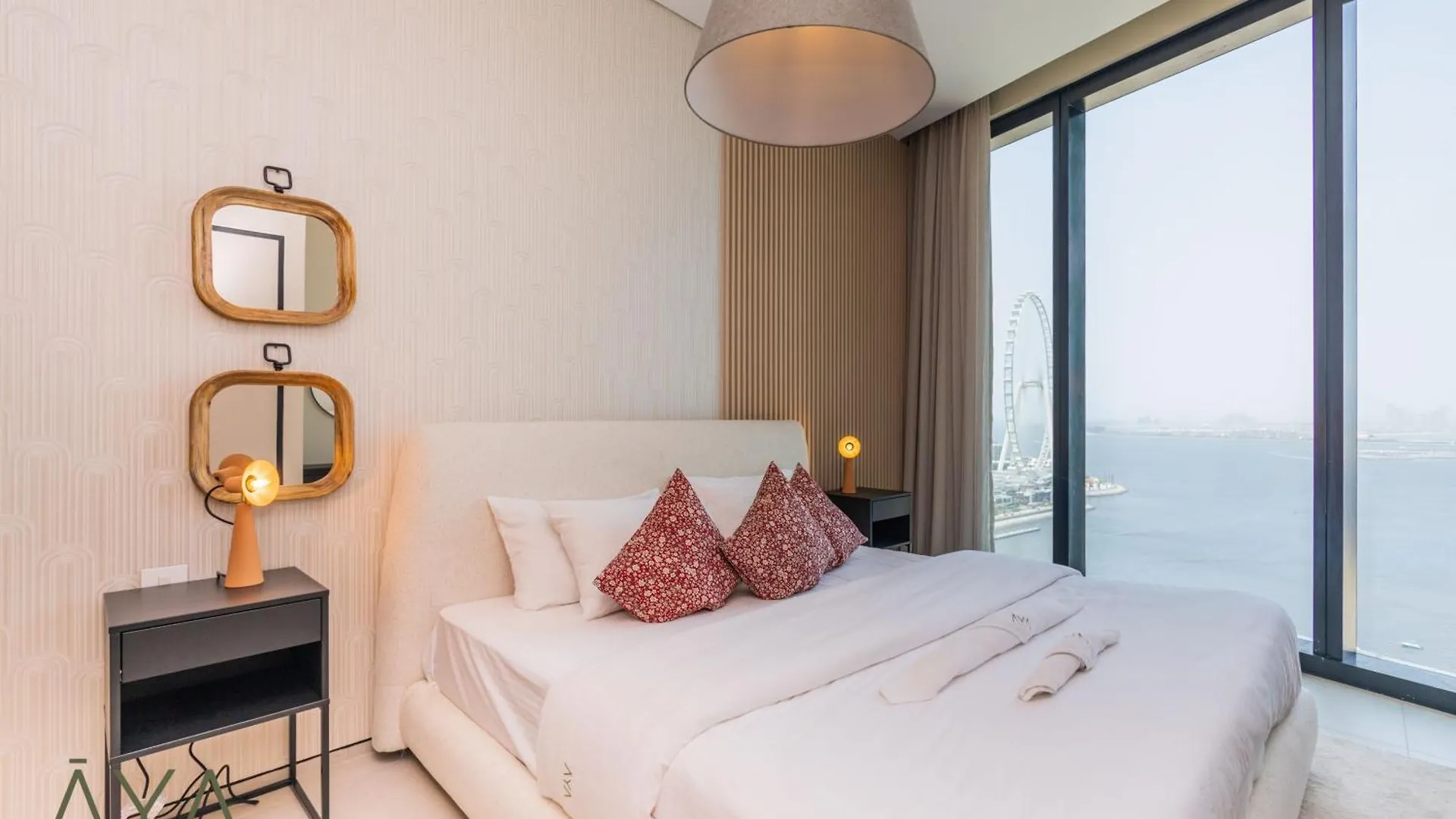 Beachfront Bliss 2Br Dubai Eye & Full Sea View At The Address Beach By Aya Boutique 0*,