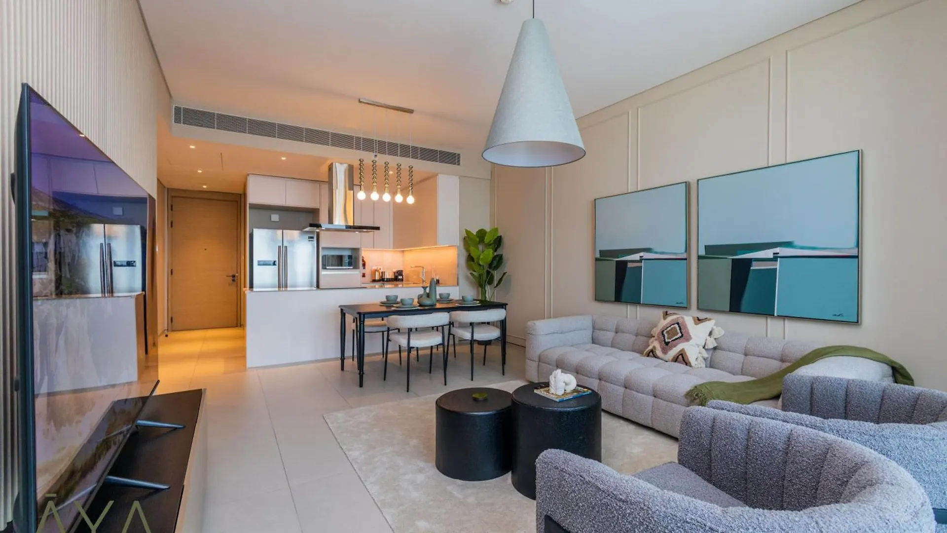 Beachfront Bliss 2Br Dubai Eye & Full Sea View At The Address Beach By Aya Boutique 0*,  ОАЭ