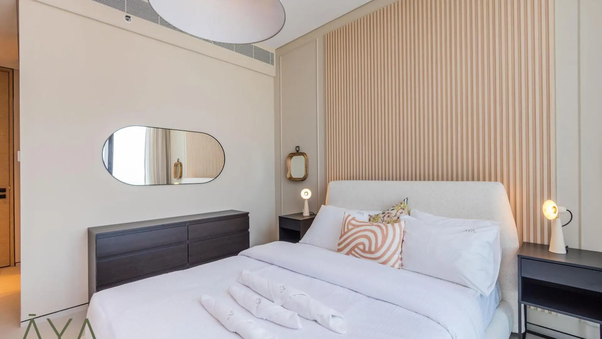 Beachfront Bliss 2Br Dubai Eye & Full Sea View At The Address Beach By Aya Boutique Апартаменты