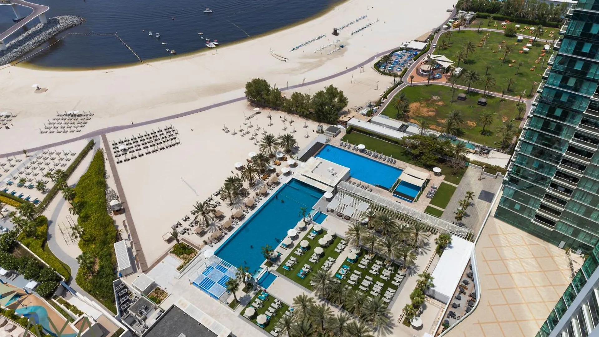 Апартаменты Beachfront Bliss 2Br Dubai Eye & Full Sea View At The Address Beach By Aya Boutique ОАЭ